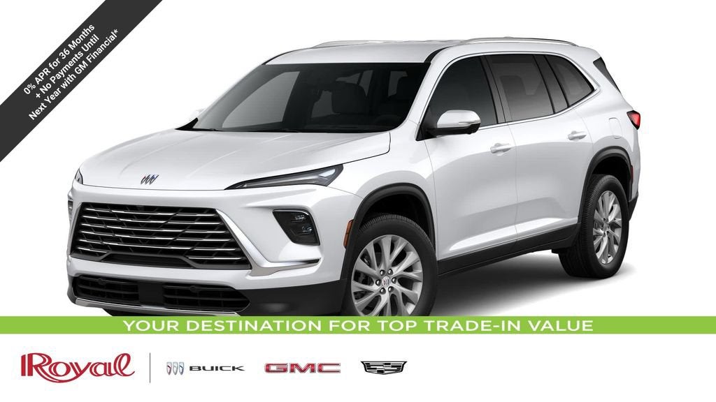 Summit White 2026 Buick Enclave SUV / Crossover Front-Wheel Drive Automatic