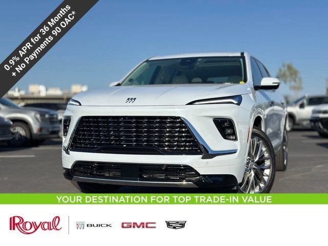 Iridescent White Tricoat 2026 Buick Enclave SUV / Crossover Front-Wheel Drive Automatic