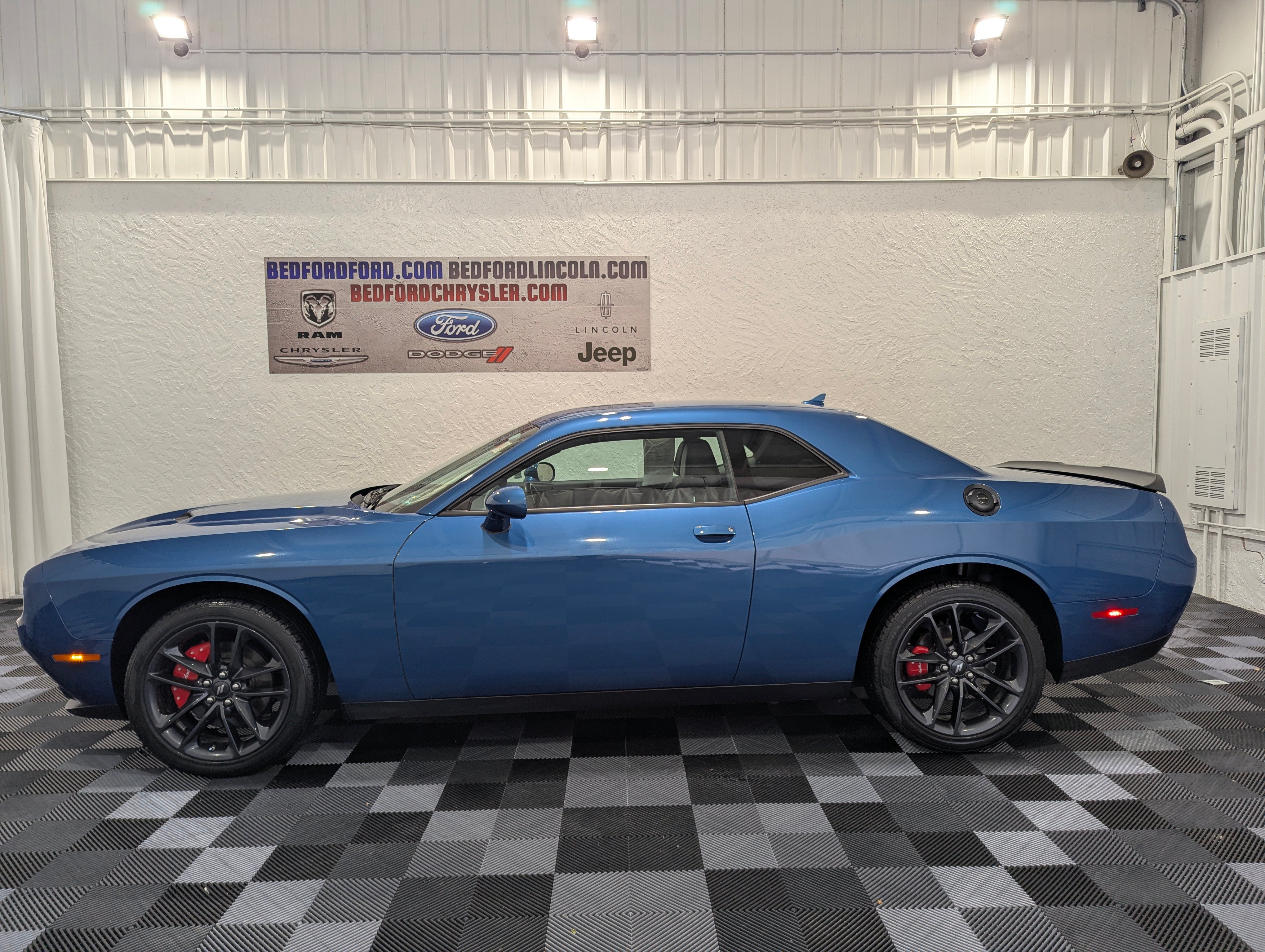 Blue (Frostbite) 2023 Dodge Challenger Coupe All-Wheel Drive Automatic