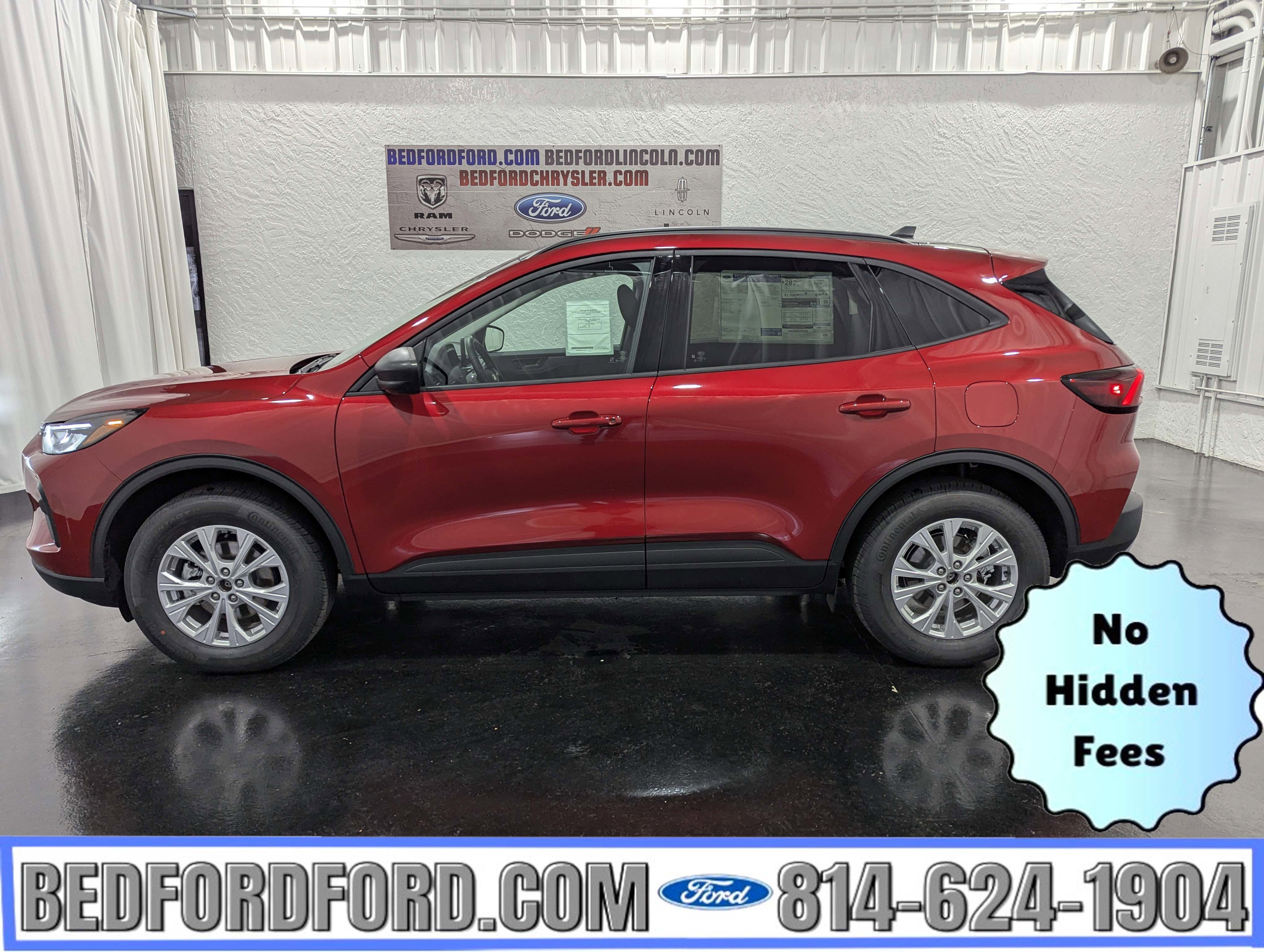 Rapid Red Metallic 2026 Ford Escape SUV / Crossover All-Wheel Drive Automatic