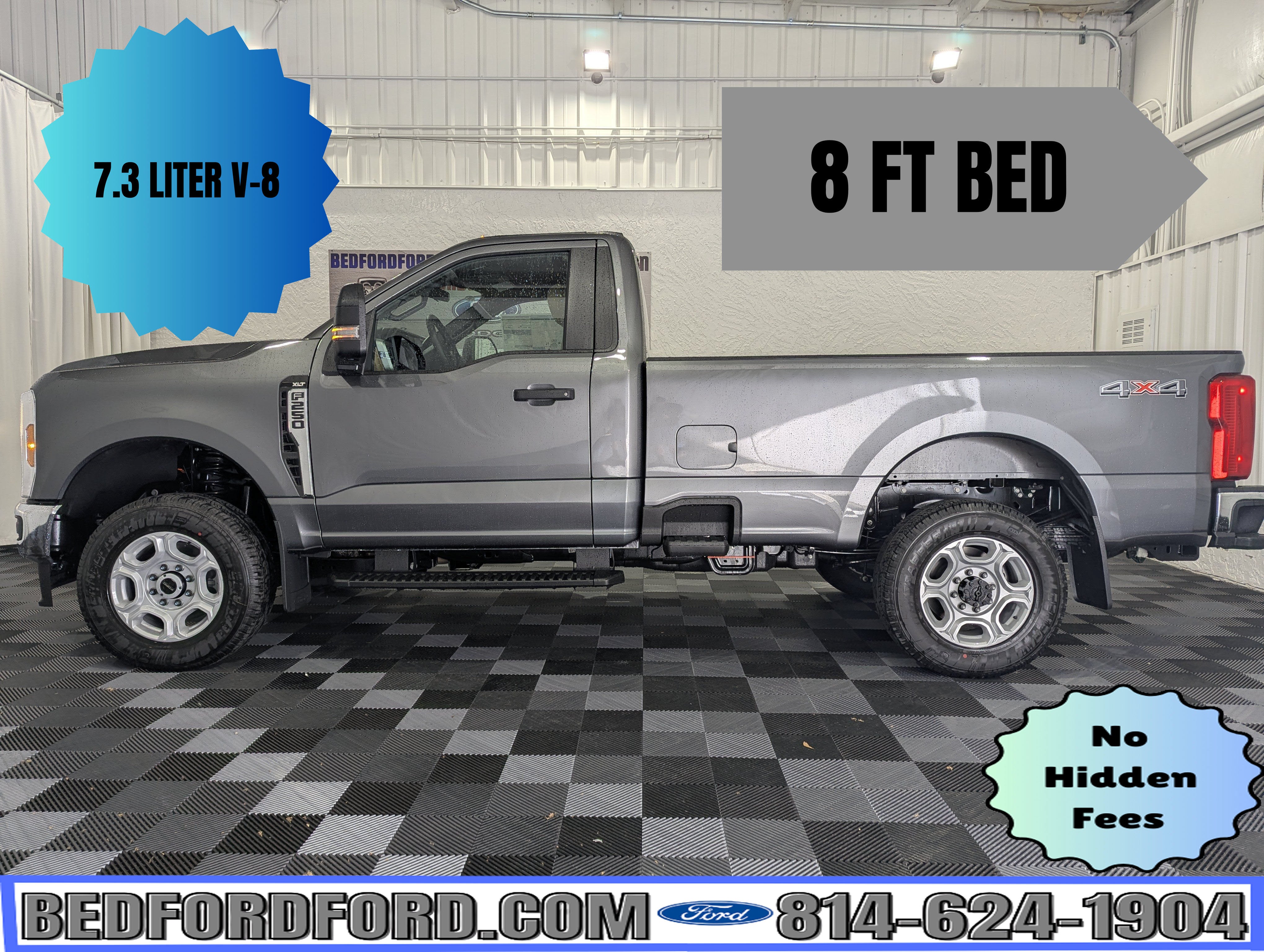 Carbonized Gray 2026 Ford F-250 Super Duty Pickup Truck Four-Wheel Drive Automatic