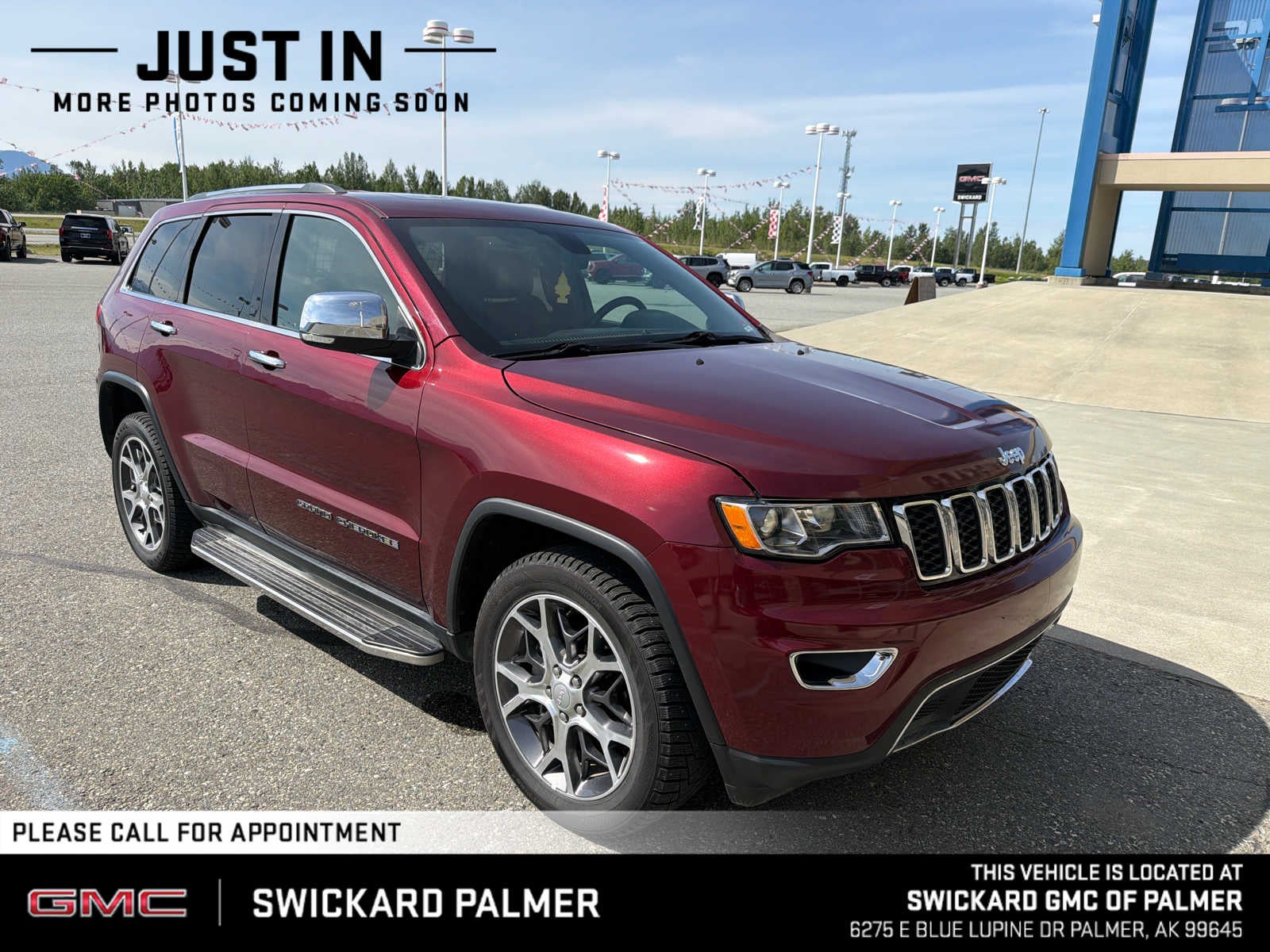 Velvet Red Pearl 2019 Jeep Grand Cherokee SUV / Crossover Four-Wheel Drive Automatic