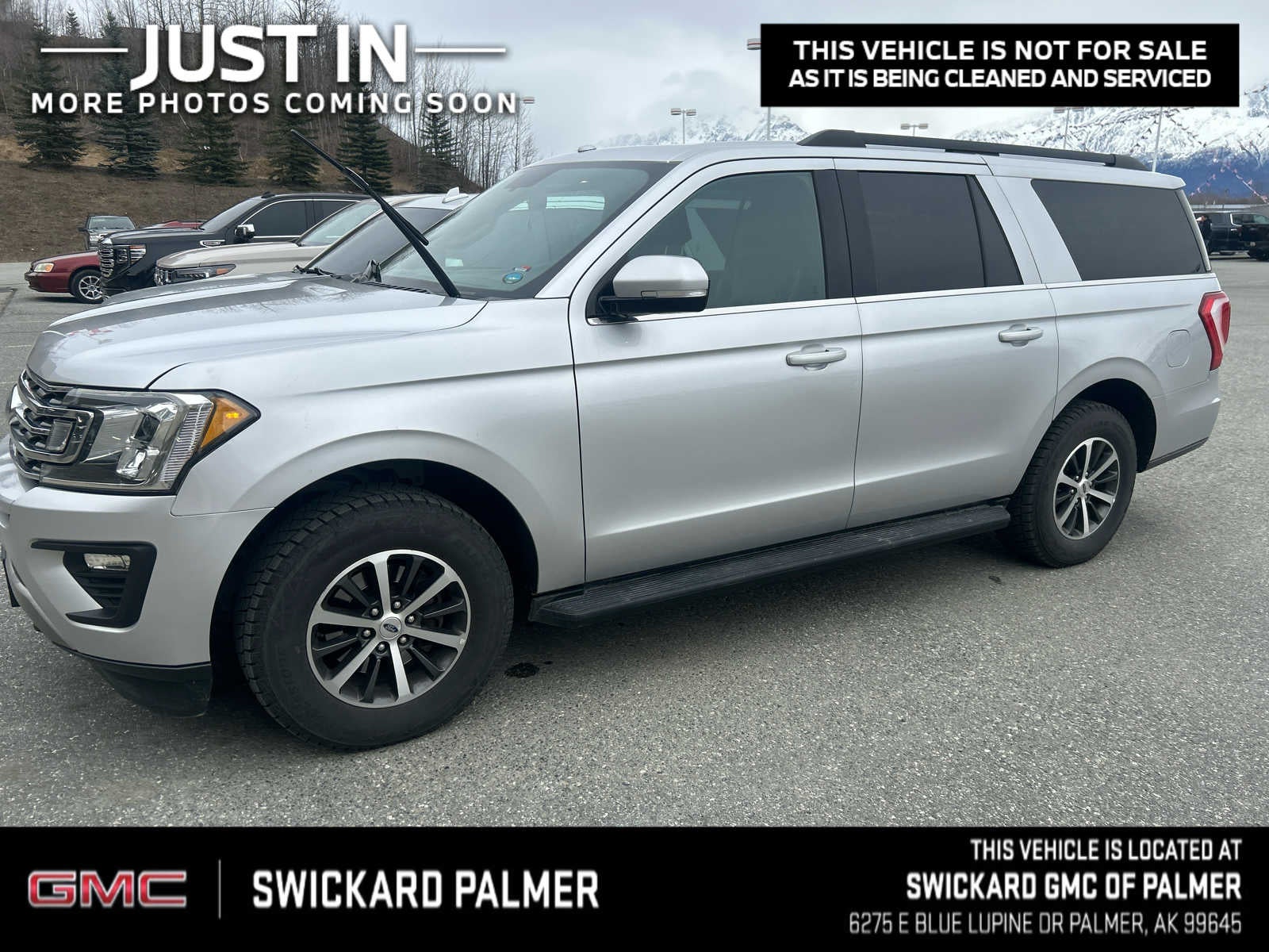 Ingot Silver Metallic 2019 Ford Expedition MAX XLT 4WD SUV / Crossover Four-Wheel Drive Automatic