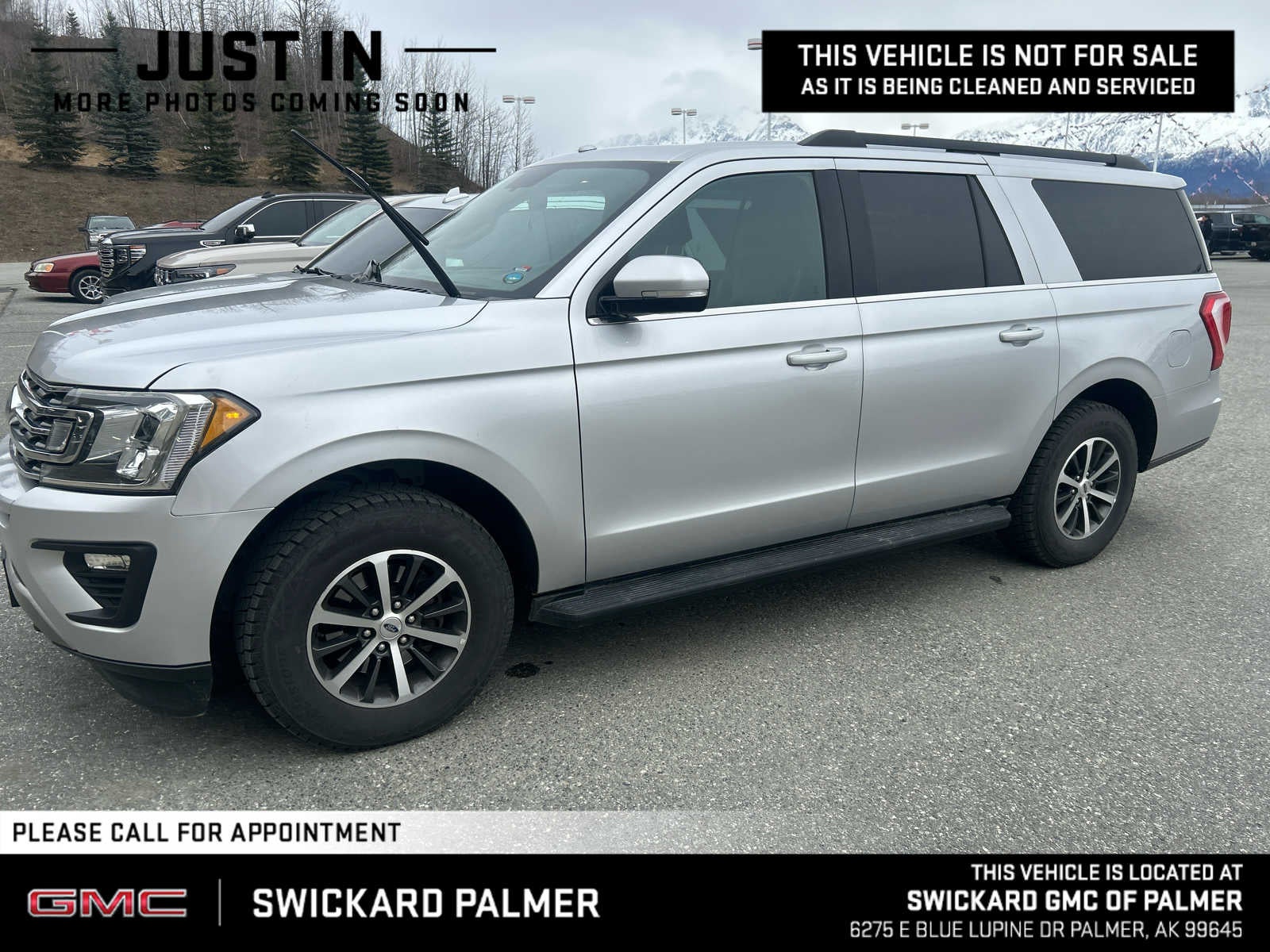Ingot Silver Metallic 2019 Ford Expedition SUV / Crossover Four-Wheel Drive Automatic