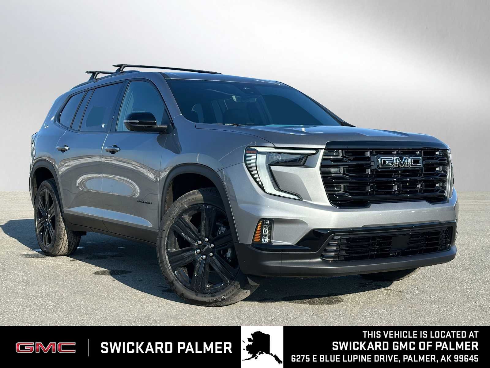 Sterling Metallic 2026 GMC Acadia Elevation AWD SUV / Crossover Four-Wheel Drive Automatic