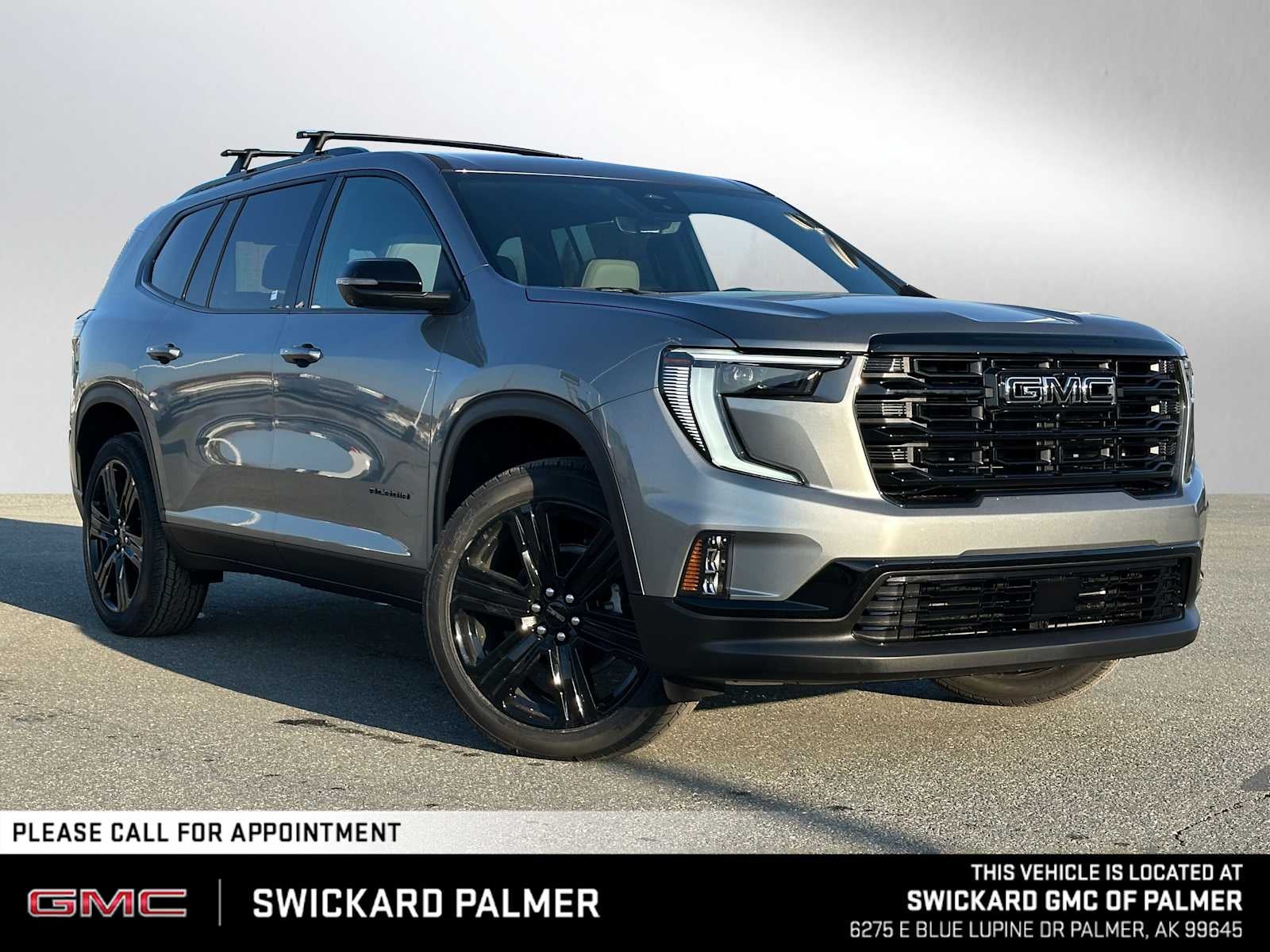 Sterling Metallic 2026 GMC Acadia SUV / Crossover Four-Wheel Drive Automatic