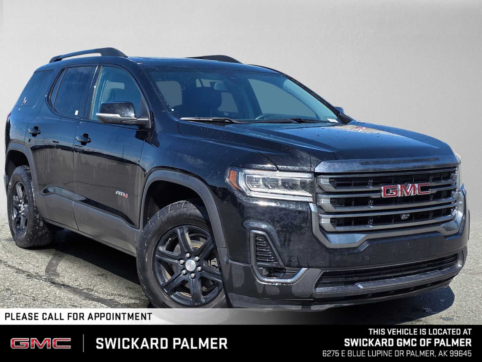 Black (Ebony Twilight Metallic) 2023 GMC Acadia SUV / Crossover Four-Wheel Drive Automatic