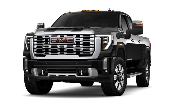 Onyx Black 2026 GMC Sierra 2500HD Denali Crew Cab 4WD Pickup Truck Four-Wheel Drive Automatic