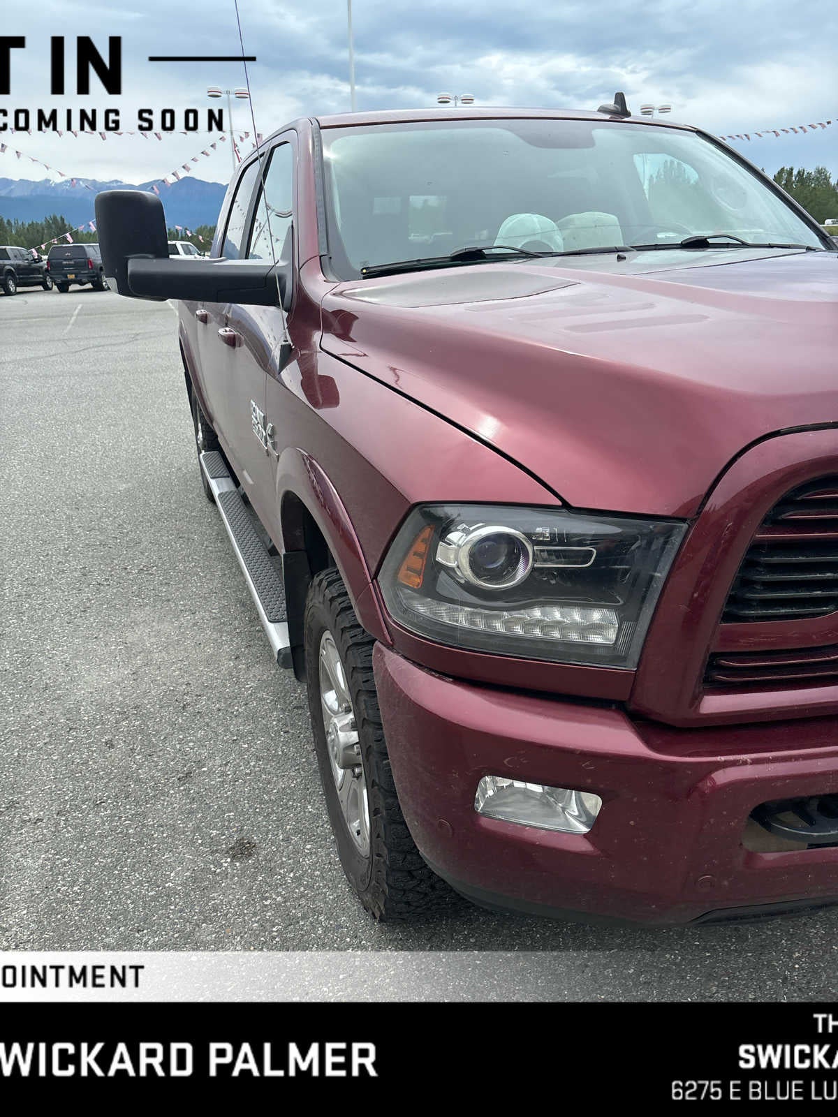 Delmonico Red Pearlcoat 2018 RAM 2500 Pickup Truck Four-Wheel Drive 