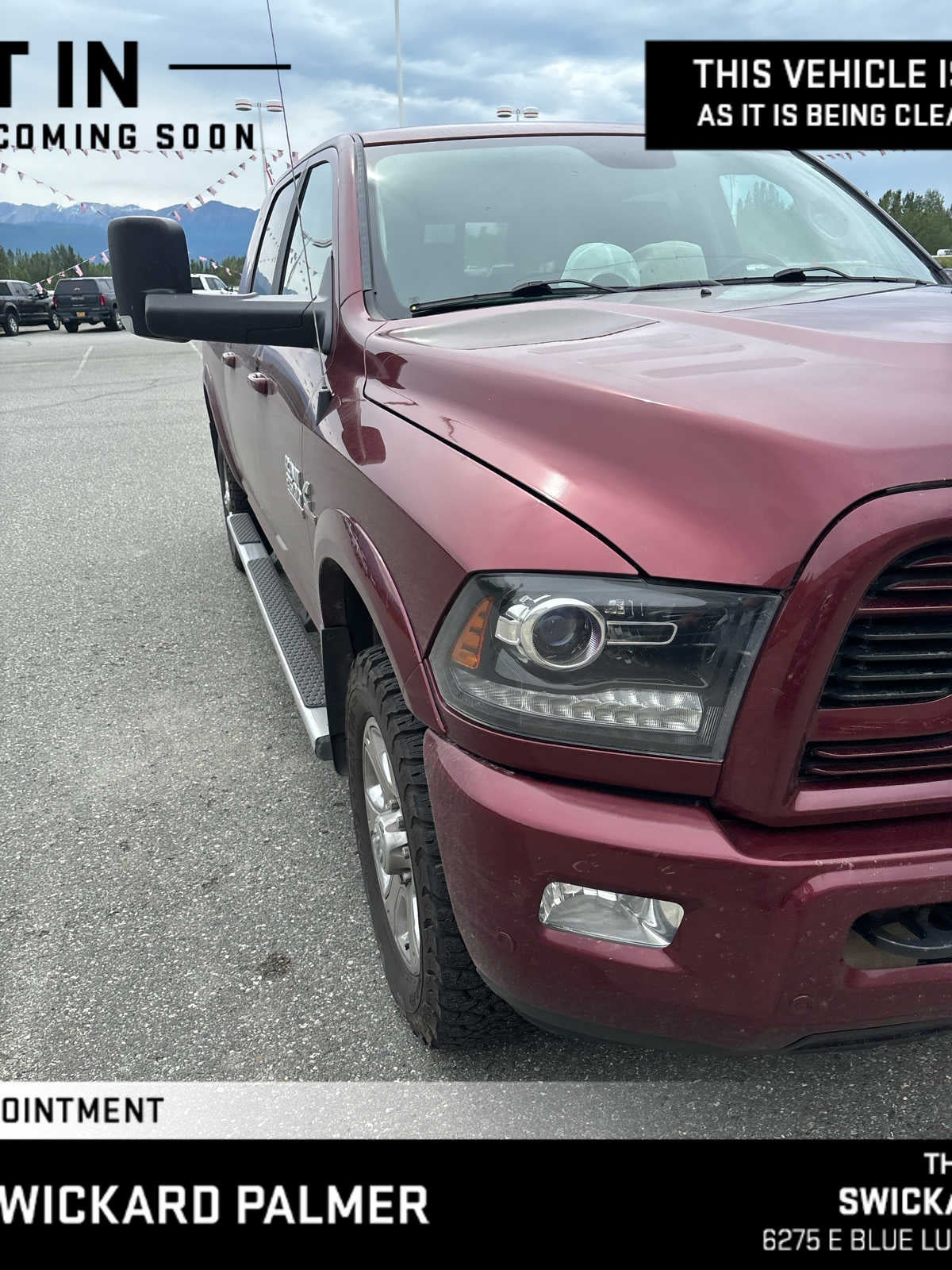 Delmonico Red Pea 2018 RAM 2500 Pickup Truck Four-Wheel Drive 