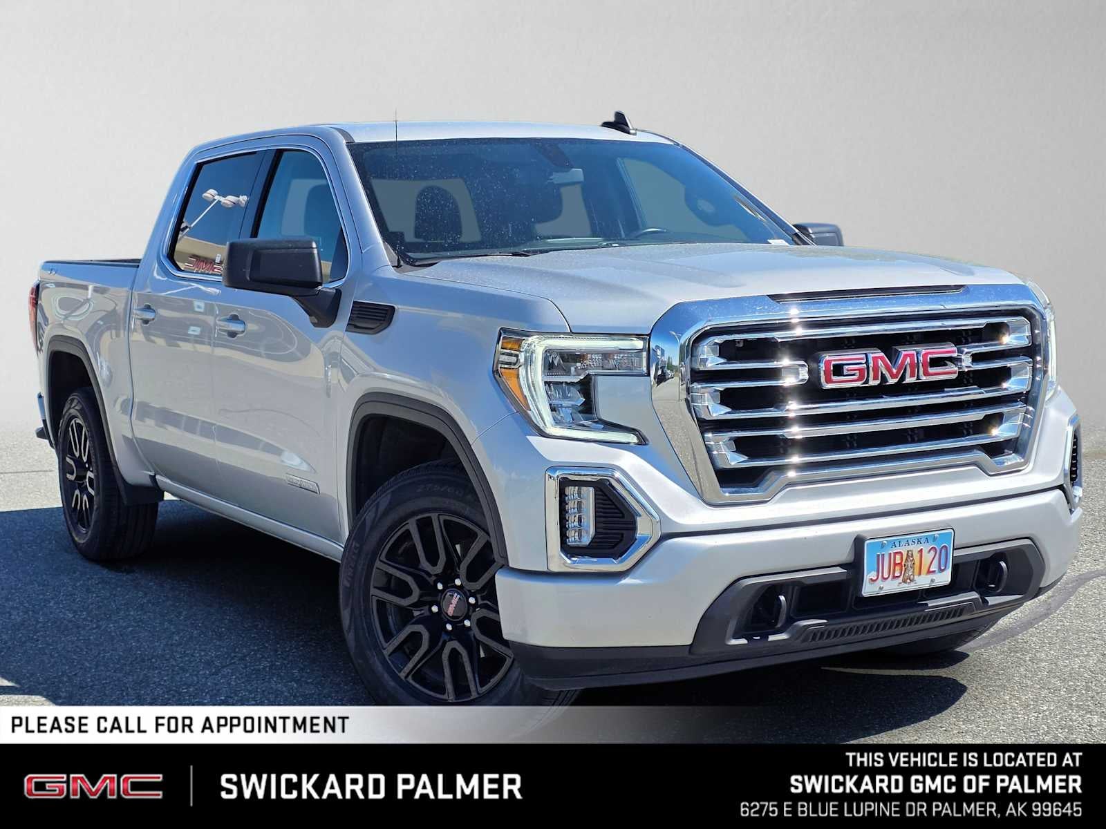 Quicksilver Metallic 2021 GMC Sierra 1500 Pickup Truck Four-Wheel Drive Automatic