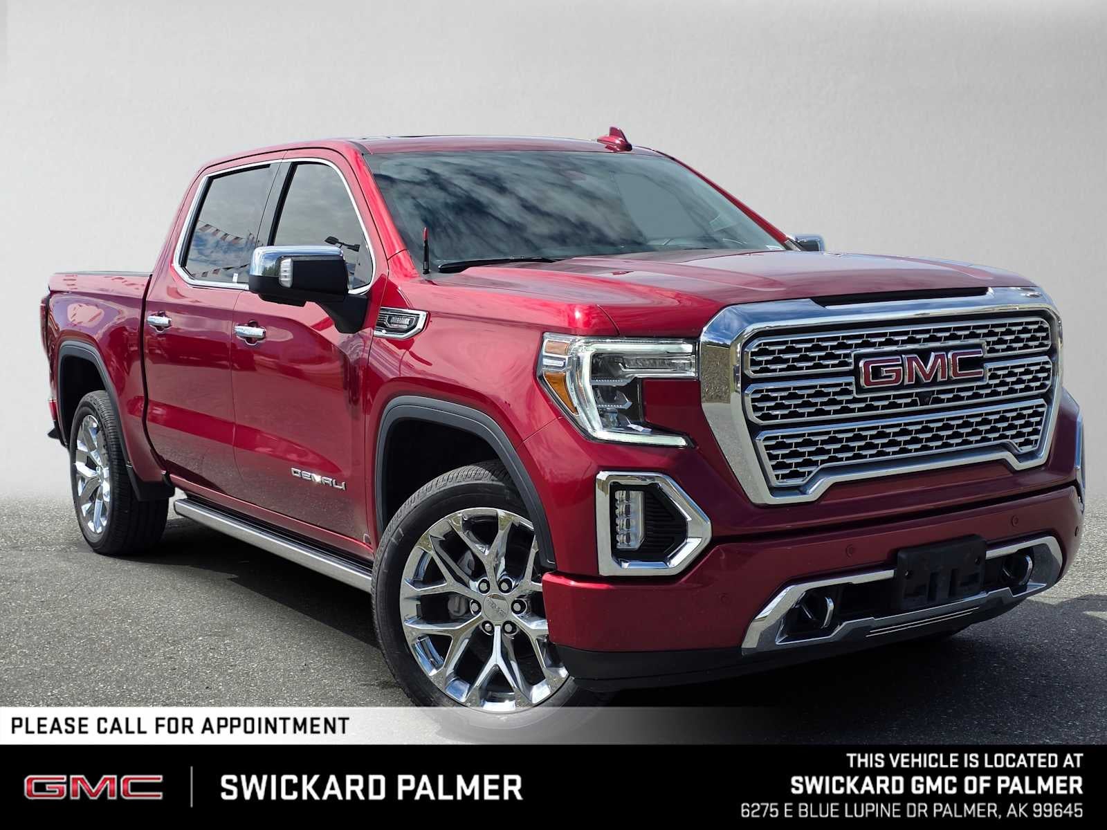 Cayenne Red Tintcoat 2021 GMC Sierra 1500 Pickup Truck Four-Wheel Drive Automatic