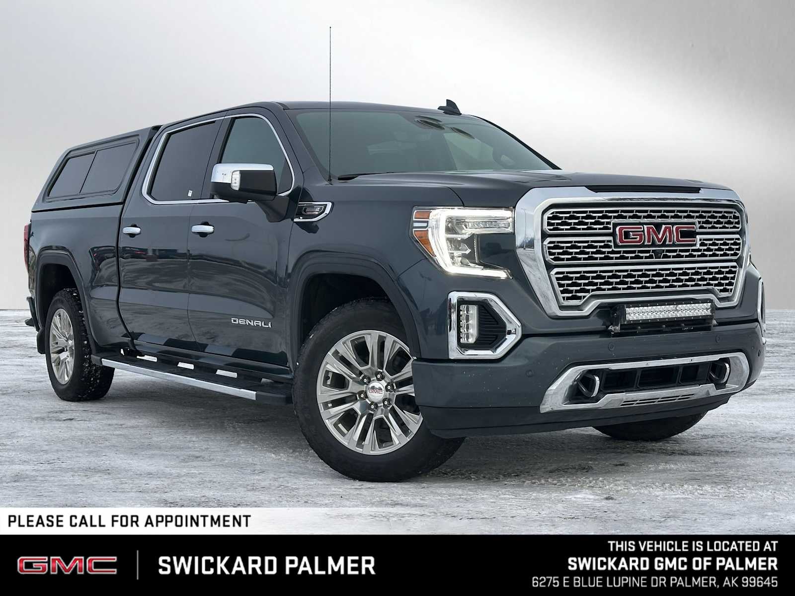 Gray (Dark Sky Metallic) 2021 GMC Sierra 1500 Pickup Truck Four-Wheel Drive Automatic