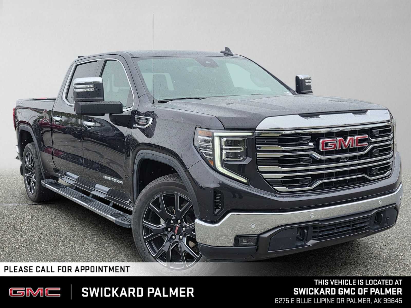 Titanium Rush Metallic 2024 GMC Sierra 1500 Pickup Truck Four-Wheel Drive Automatic