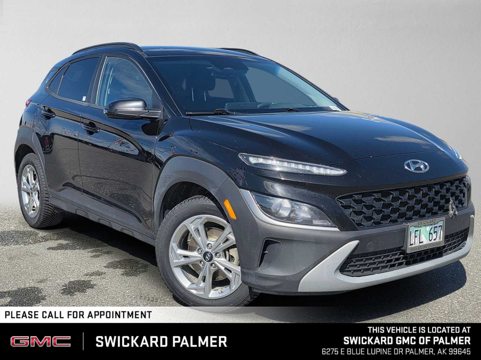 Ultra Black 2022 Hyundai Kona SUV / Crossover All-Wheel Drive 