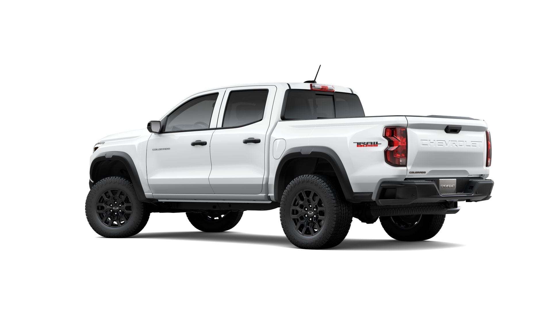Summit White 2026 Chevrolet Colorado Trail Boss Crew Cab 4WD Pickup Truck Four-Wheel Drive 8-Speed Automatic