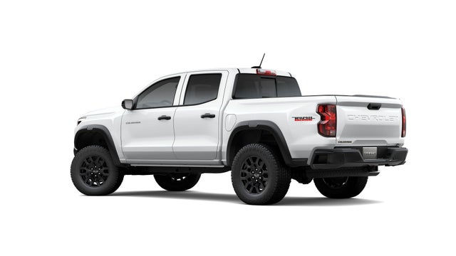 Summit White 2026 Chevrolet Colorado Trail Boss Crew Cab 4WD Pickup Truck Four-Wheel Drive 8-Speed Automatic