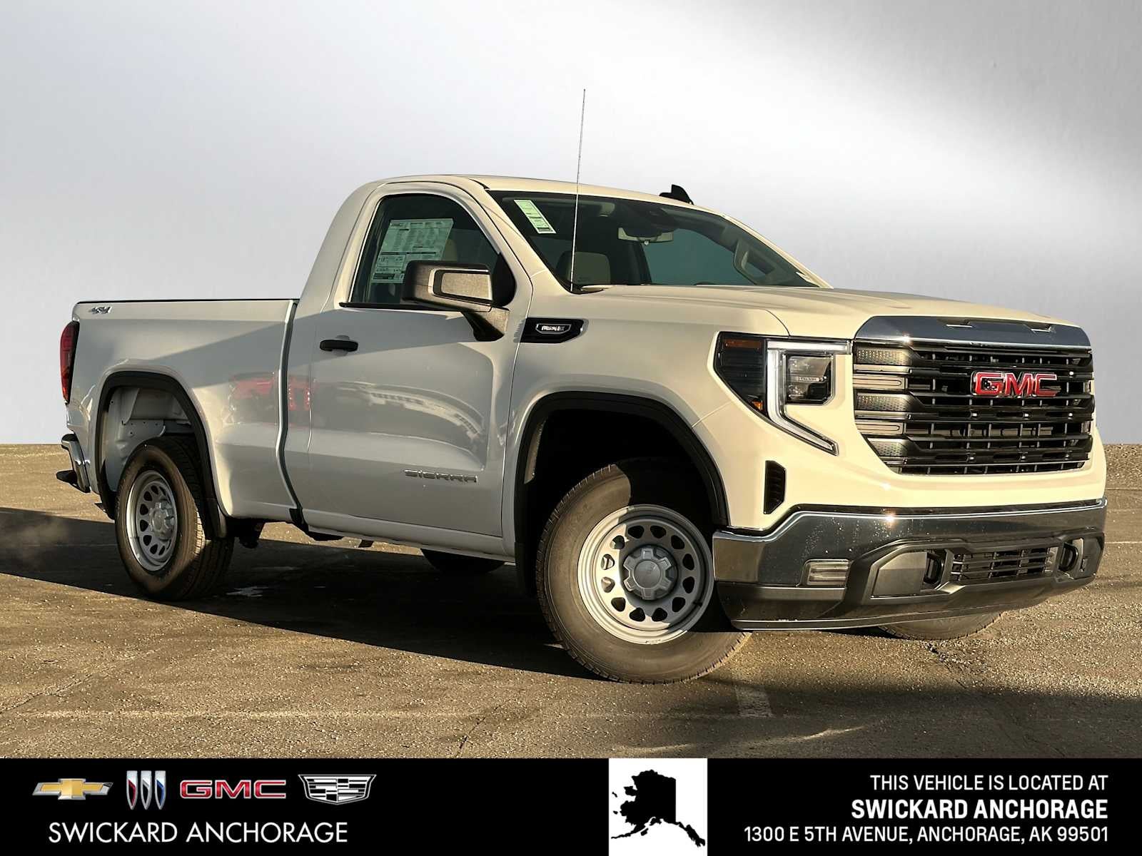 2026 GMC Sierra 1500 Pro Regular Cab 4WD