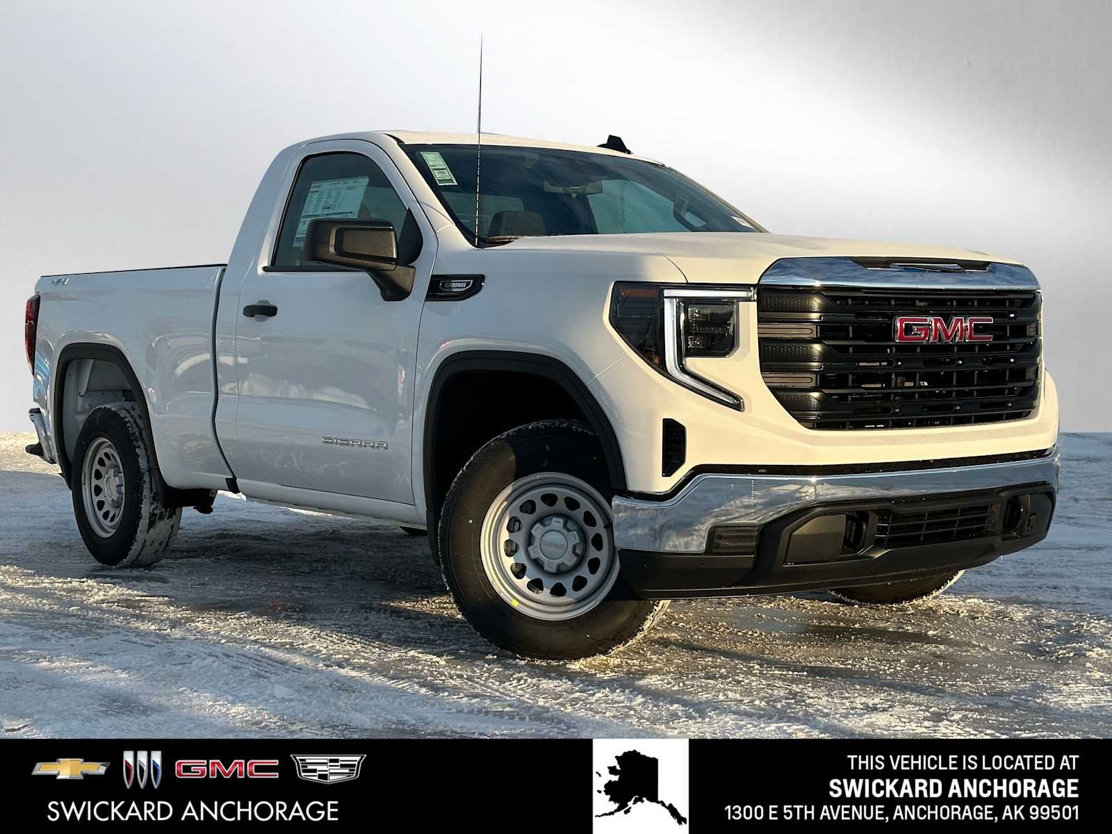 2026 GMC Sierra 1500 Pro Regular Cab 4WD