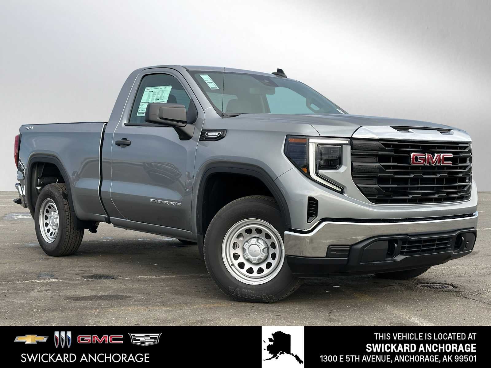 2026 GMC Sierra 1500 Pro Regular Cab 4WD