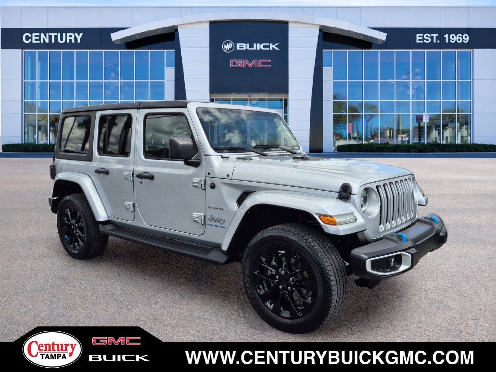 Silver 2023 Jeep Wrangler 4xe SUV / Crossover Four-Wheel Drive Automatic