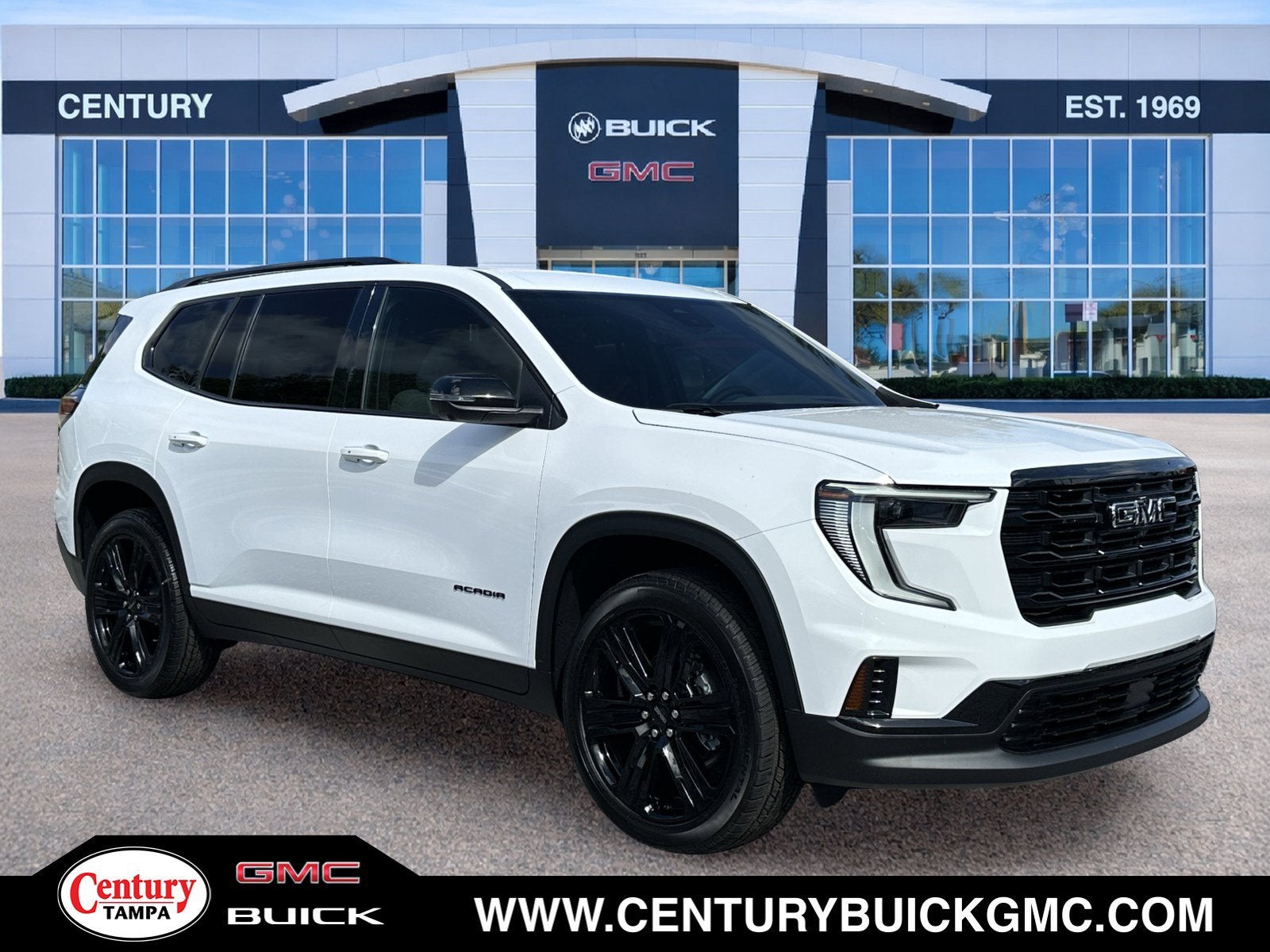 Summit White 2026 GMC Acadia SUV / Crossover Front-Wheel Drive Automatic