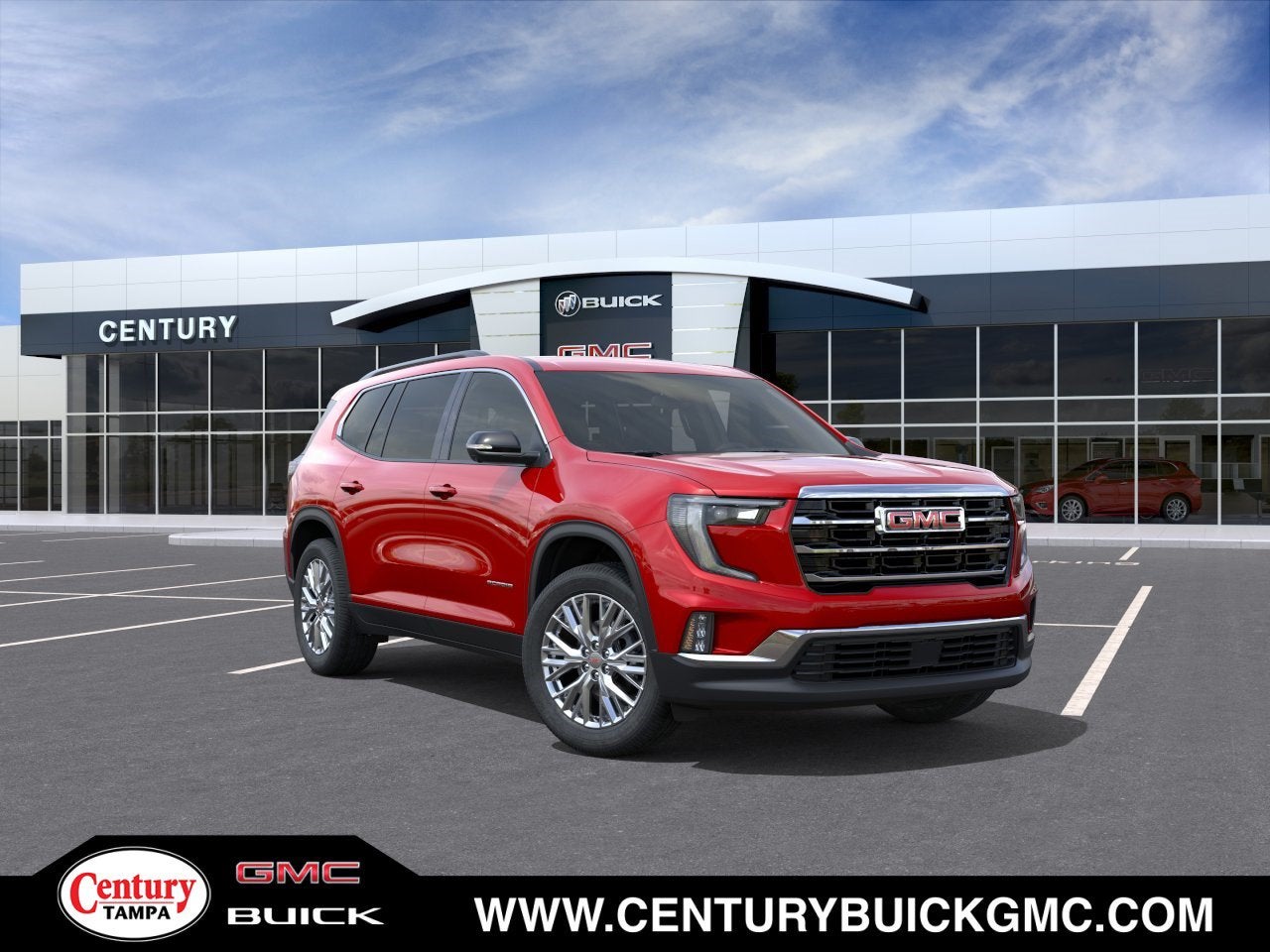 Volcanic Red Tintcoat 2027 GMC Acadia SUV / Crossover Front-Wheel Drive Automatic