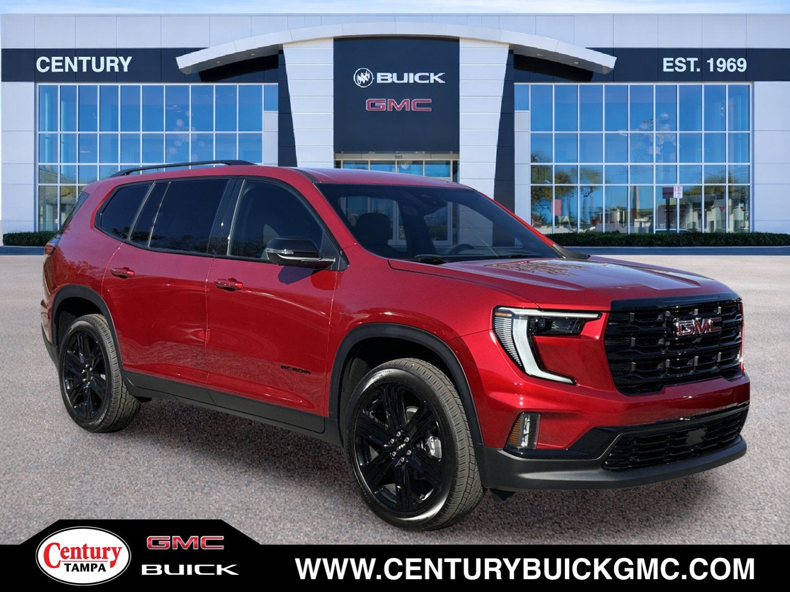 Volcanic Red Tintcoat 2026 GMC Acadia SUV / Crossover Front-Wheel Drive Automatic
