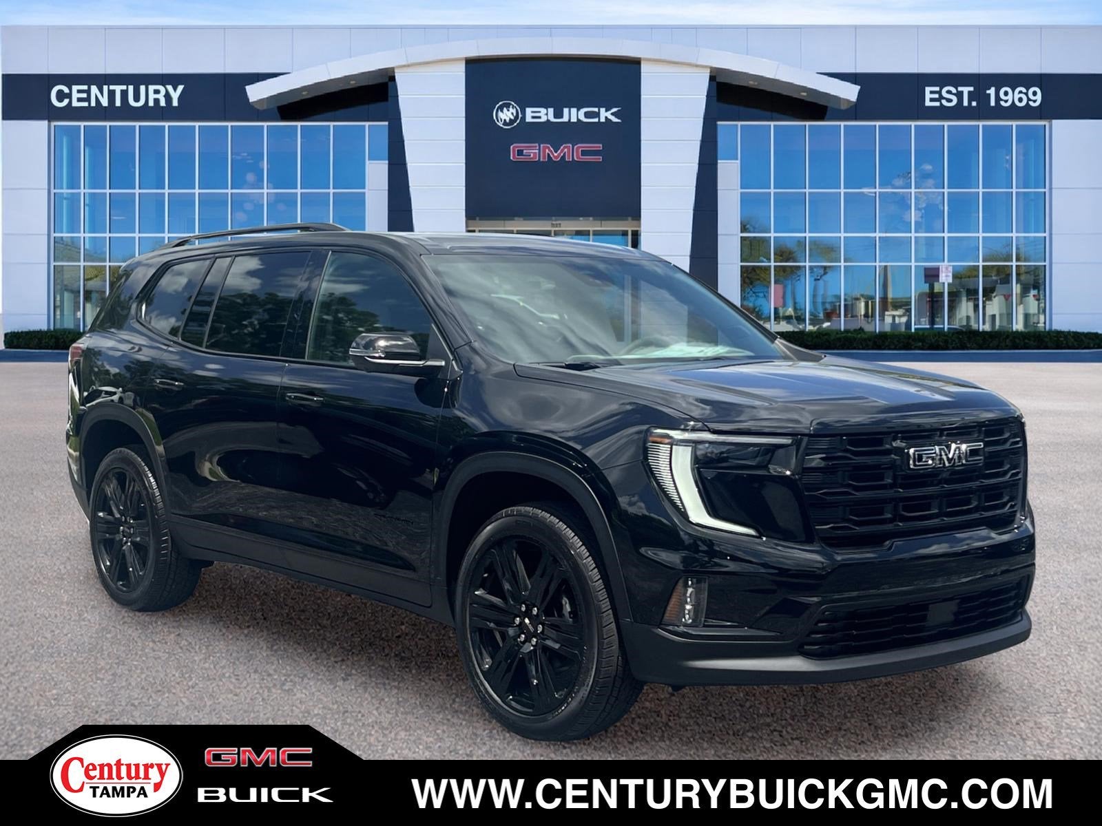 Black (Ebony Twilight Metallic) 2026 GMC Acadia SUV / Crossover Front-Wheel Drive Automatic