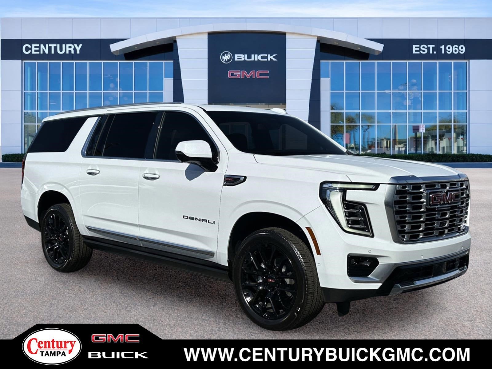 Glacier White Tricoat 2026 GMC Yukon XL SUV / Crossover 4X2 Automatic