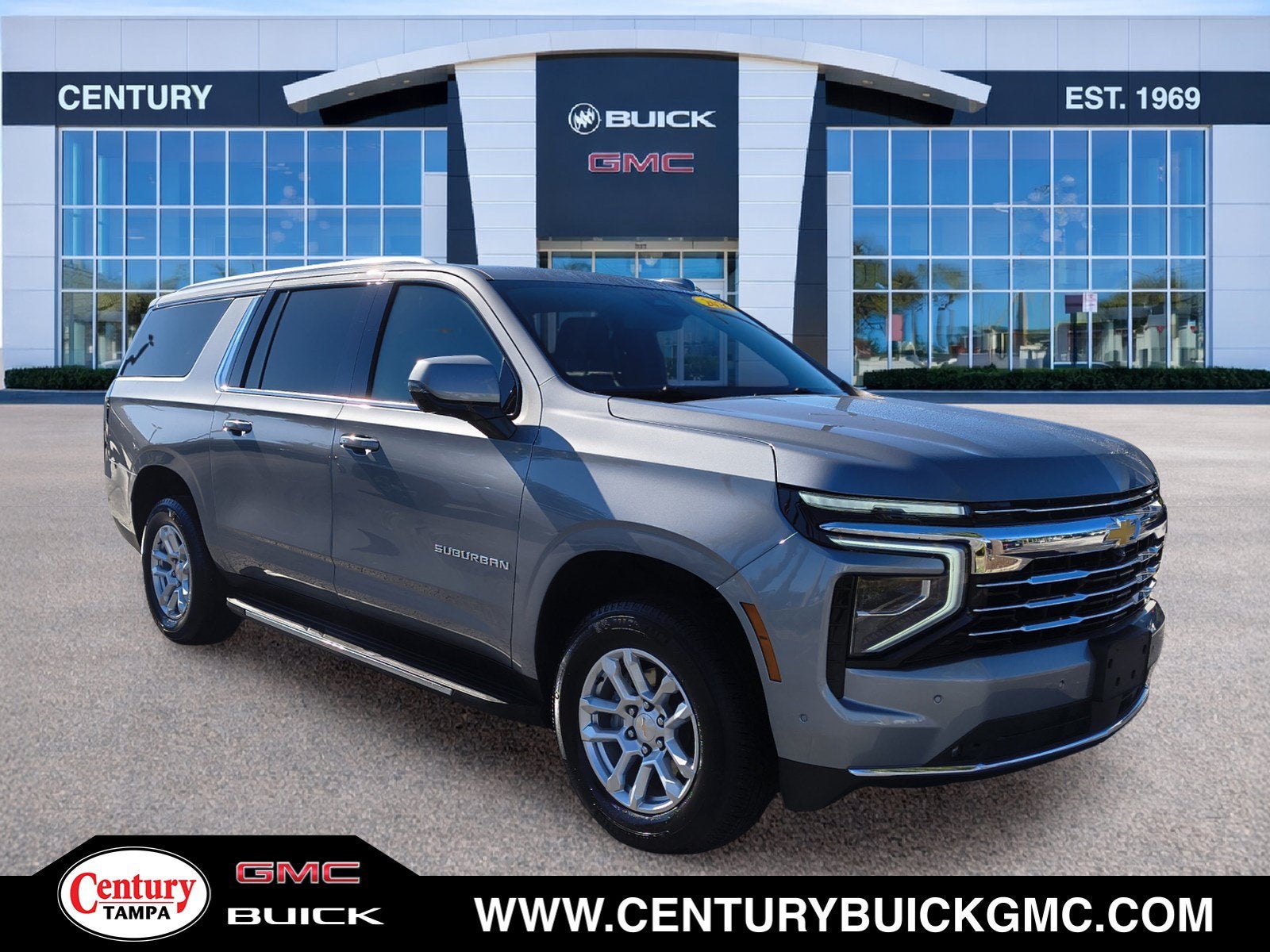 Sterling Gray Metallic 2026 Chevrolet Suburban SUV / Crossover Four-Wheel Drive Automatic