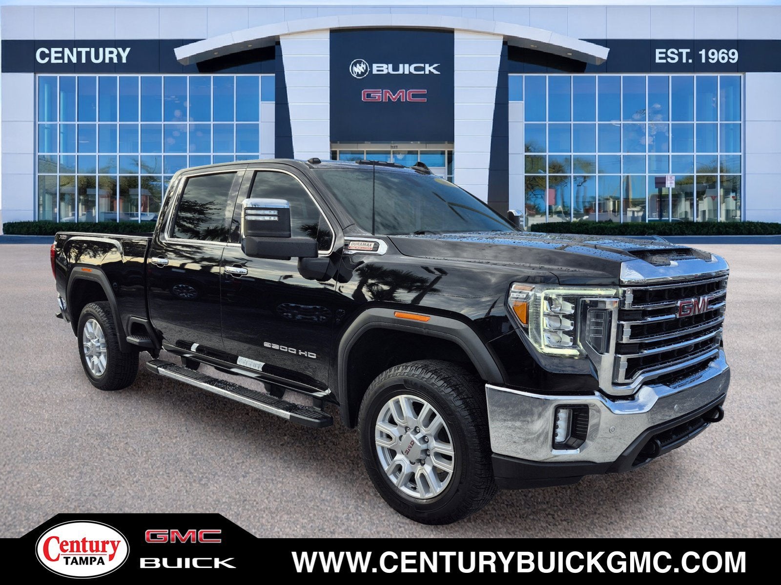 Onyx Black 2023 GMC Sierra 2500HD Pickup Truck Four-Wheel Drive Automatic