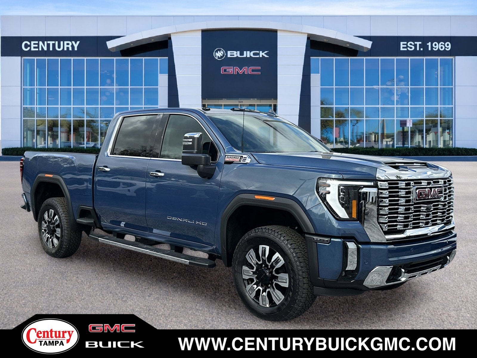 Downpour Metallic 2026 GMC Sierra 2500HD Pickup Truck Four-Wheel Drive Automatic