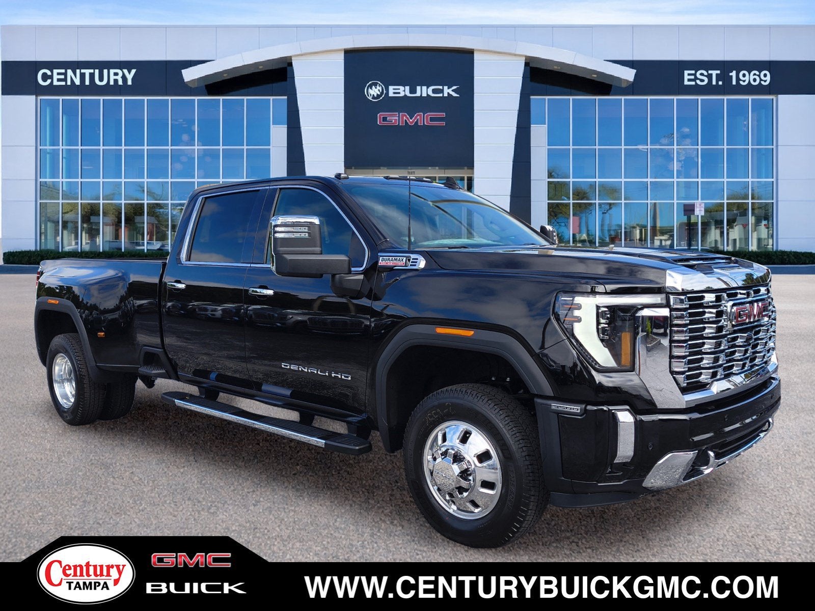 Onyx Black 2026 GMC Sierra 3500HD Pickup Truck Four-Wheel Drive Automatic