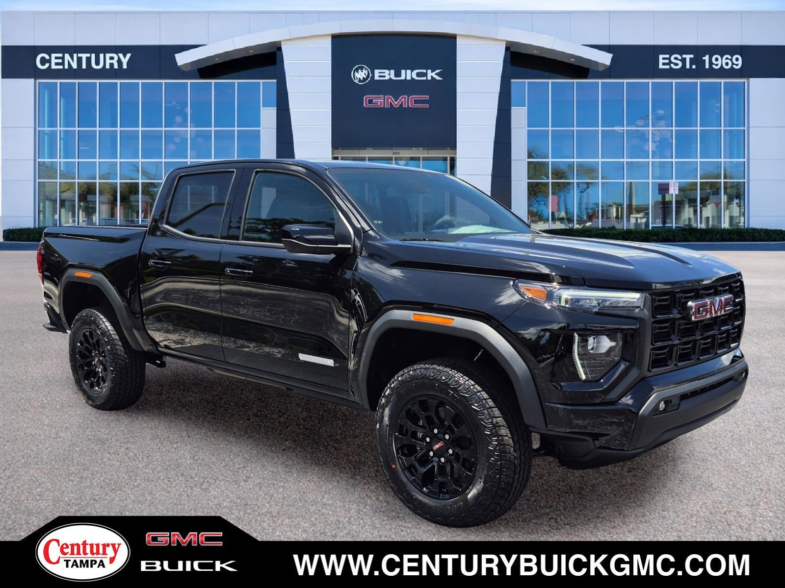 Onyx Black 2026 GMC Canyon Elevation Crew Cab RWD Pickup Truck 4X2 Automatic