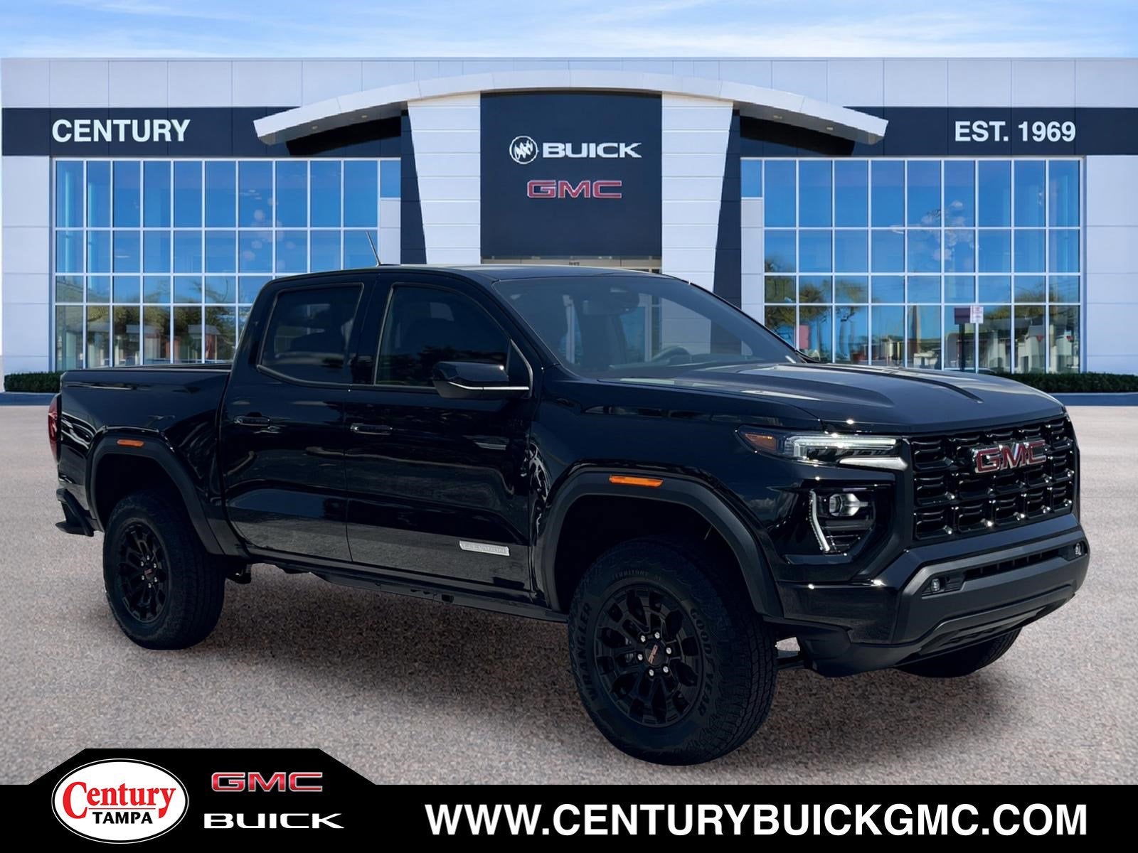 Onyx Black 2026 GMC Canyon Elevation Crew Cab RWD Pickup Truck 4X2 Automatic