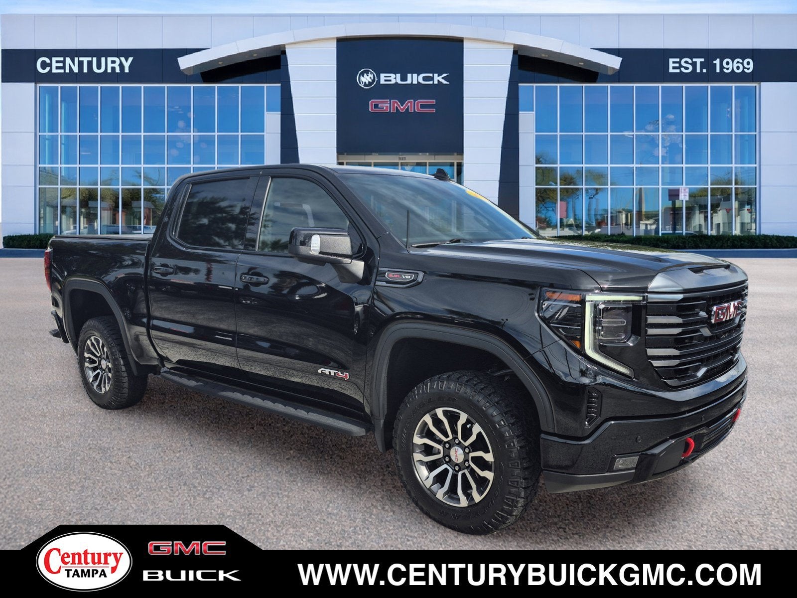 Onyx Black 2022 GMC Sierra 1500 Pickup Truck Four-Wheel Drive Automatic