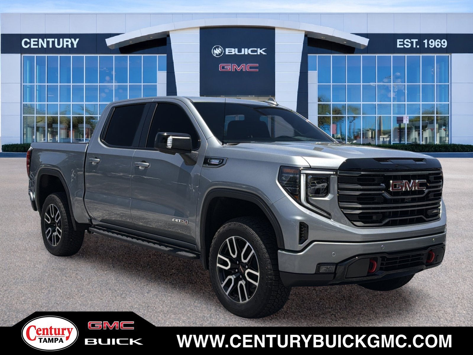 Sterling Metallic 2026 GMC Sierra 1500 Pickup Truck Four-Wheel Drive Automatic