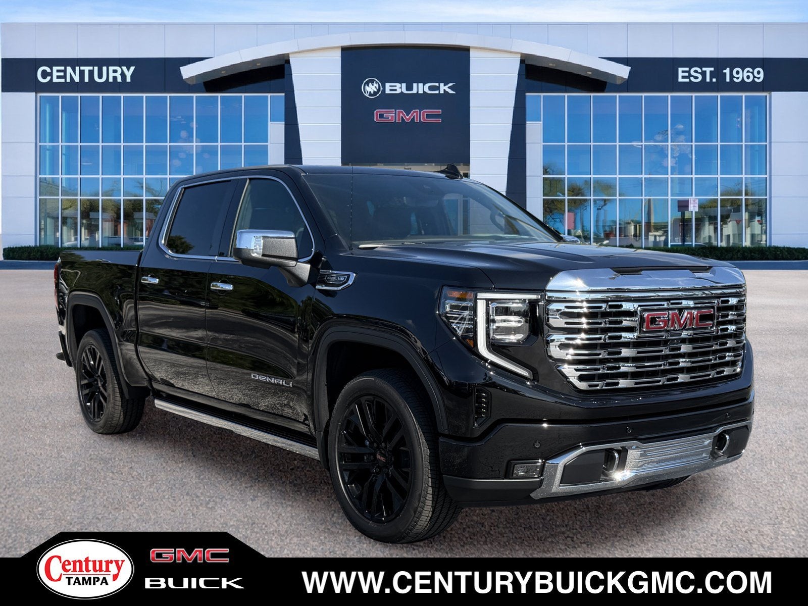 Onyx Black 2026 GMC Sierra 1500 Pickup Truck Four-Wheel Drive Automatic