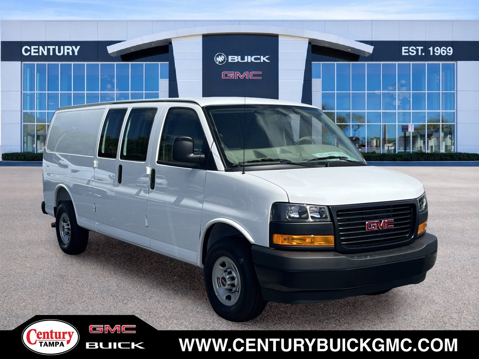 Summit White 2026 GMC Savana Cargo Van Rear-Wheel Drive Automatic