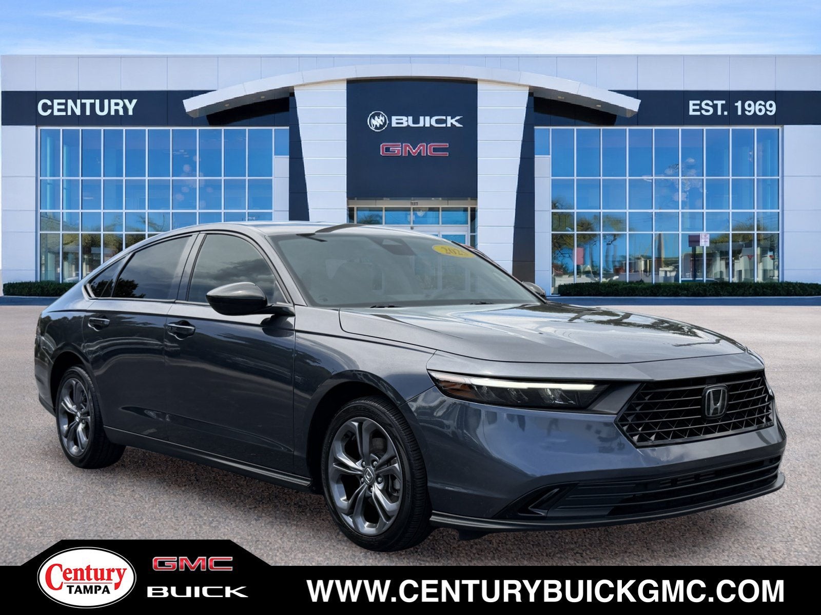 Gray 2025 Honda Accord Sedan Front-Wheel Drive Continuously Variable Transmission