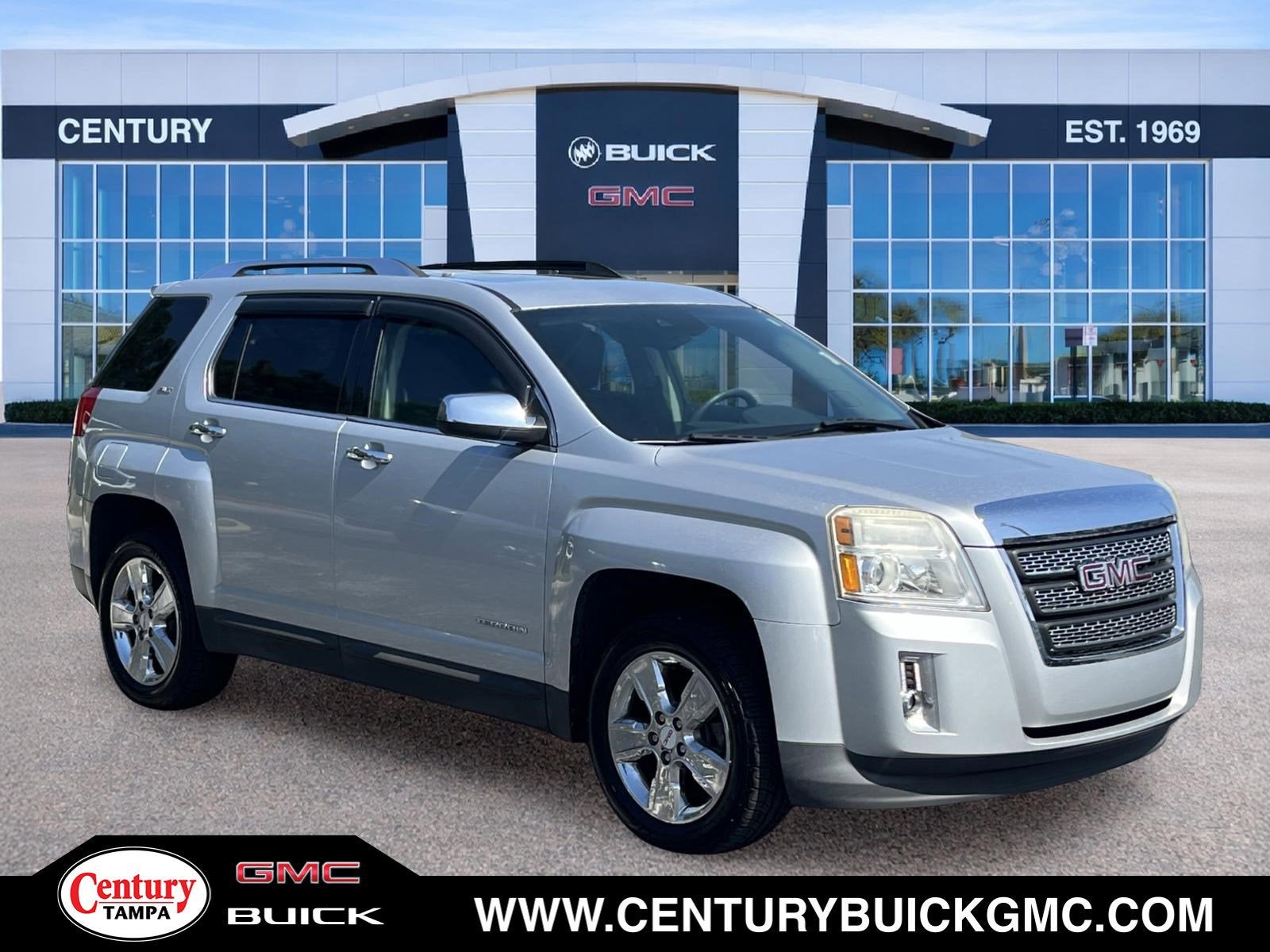 Quicksilver Metallic 2015 GMC Terrain SLT2 SUV / Crossover Front-Wheel Drive Automatic