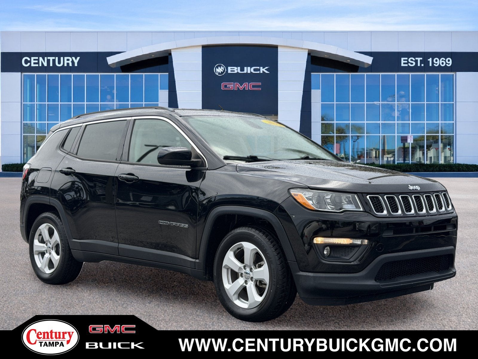 Black 2019 Jeep Compass SUV / Crossover Front-Wheel Drive Automatic