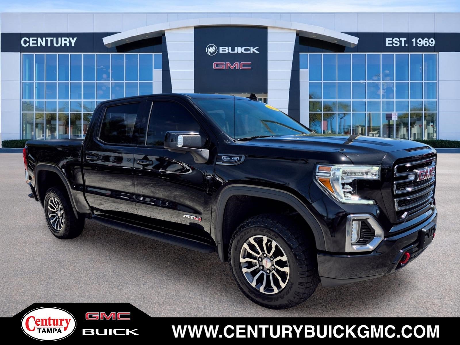 Onyx Black 2021 GMC Sierra 1500 Pickup Truck Four-Wheel Drive Automatic