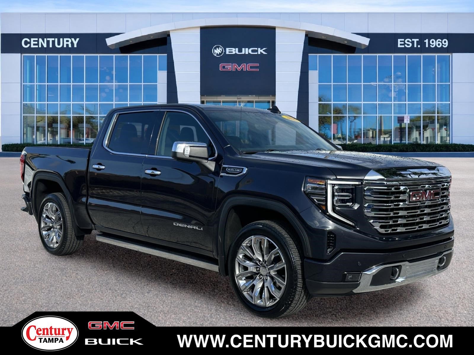 Titanium Rush Metallic 2025 GMC Sierra 1500 Pickup Truck Four-Wheel Drive Automatic