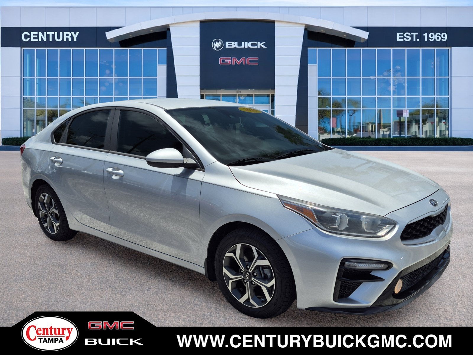Silver 2019 Kia Forte Sedan Front-Wheel Drive Automatic