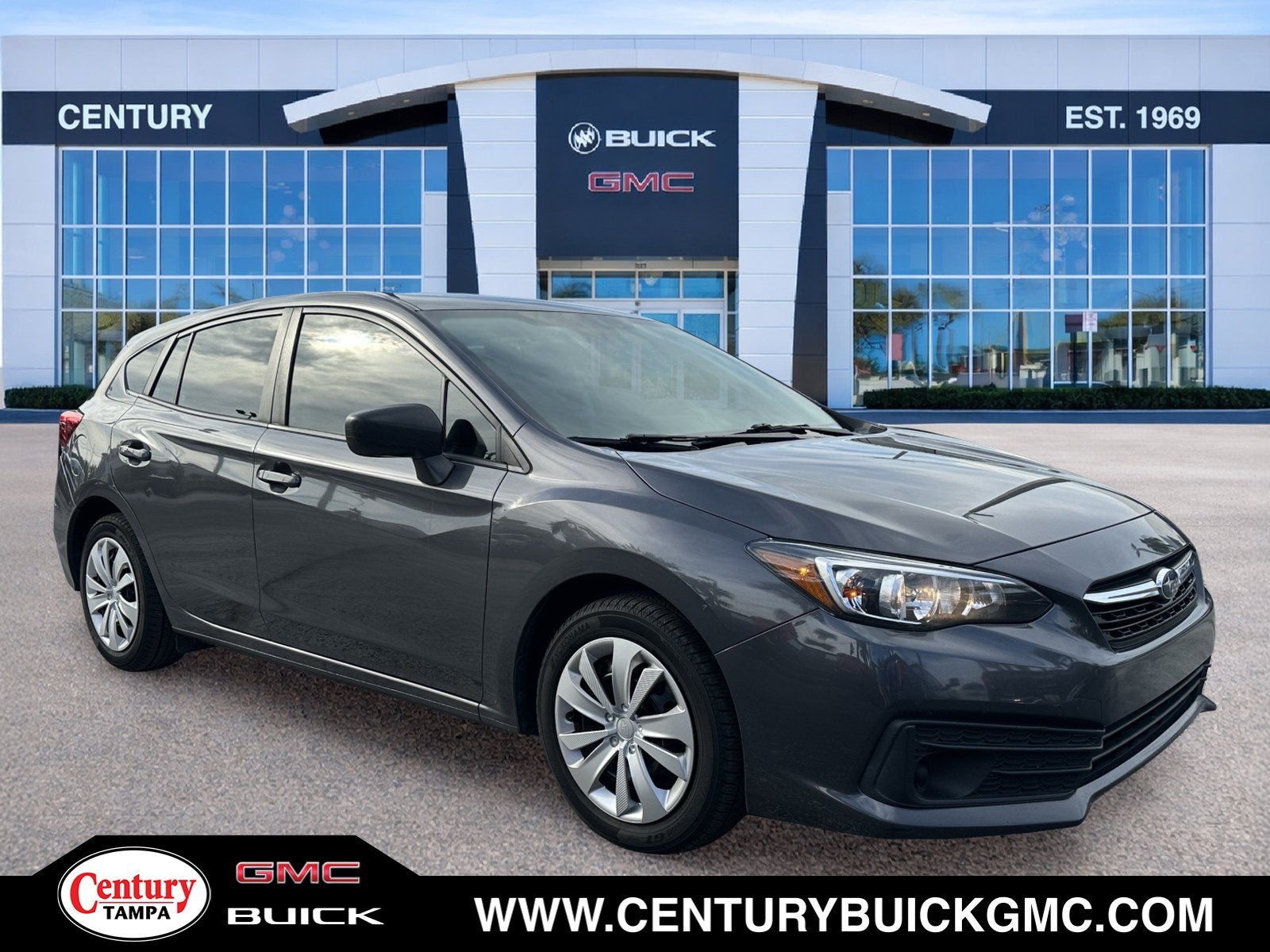 Gray 2022 Subaru Impreza Wagon All-Wheel Drive 