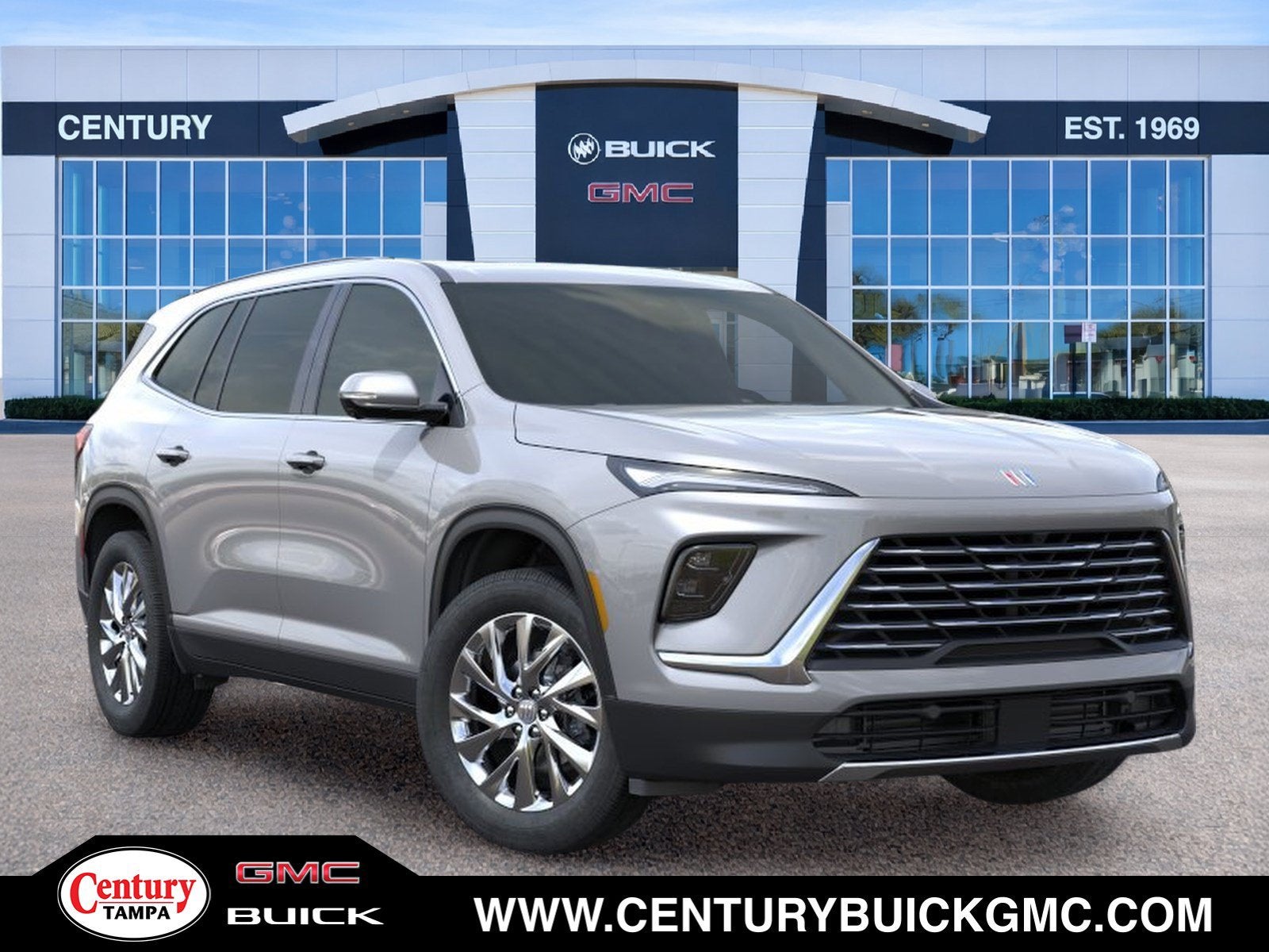 Moonstone Gray Metallic 2026 Buick Enclave SUV / Crossover Front-Wheel Drive Automatic