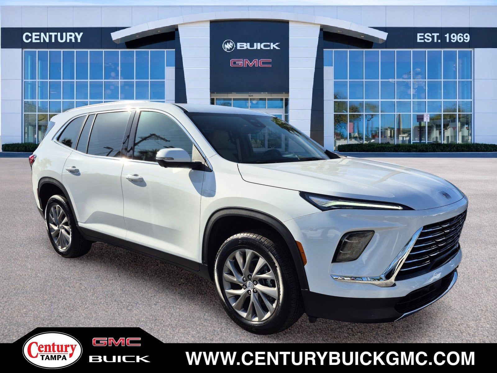Summit White 2026 Buick Enclave SUV / Crossover Front-Wheel Drive Automatic