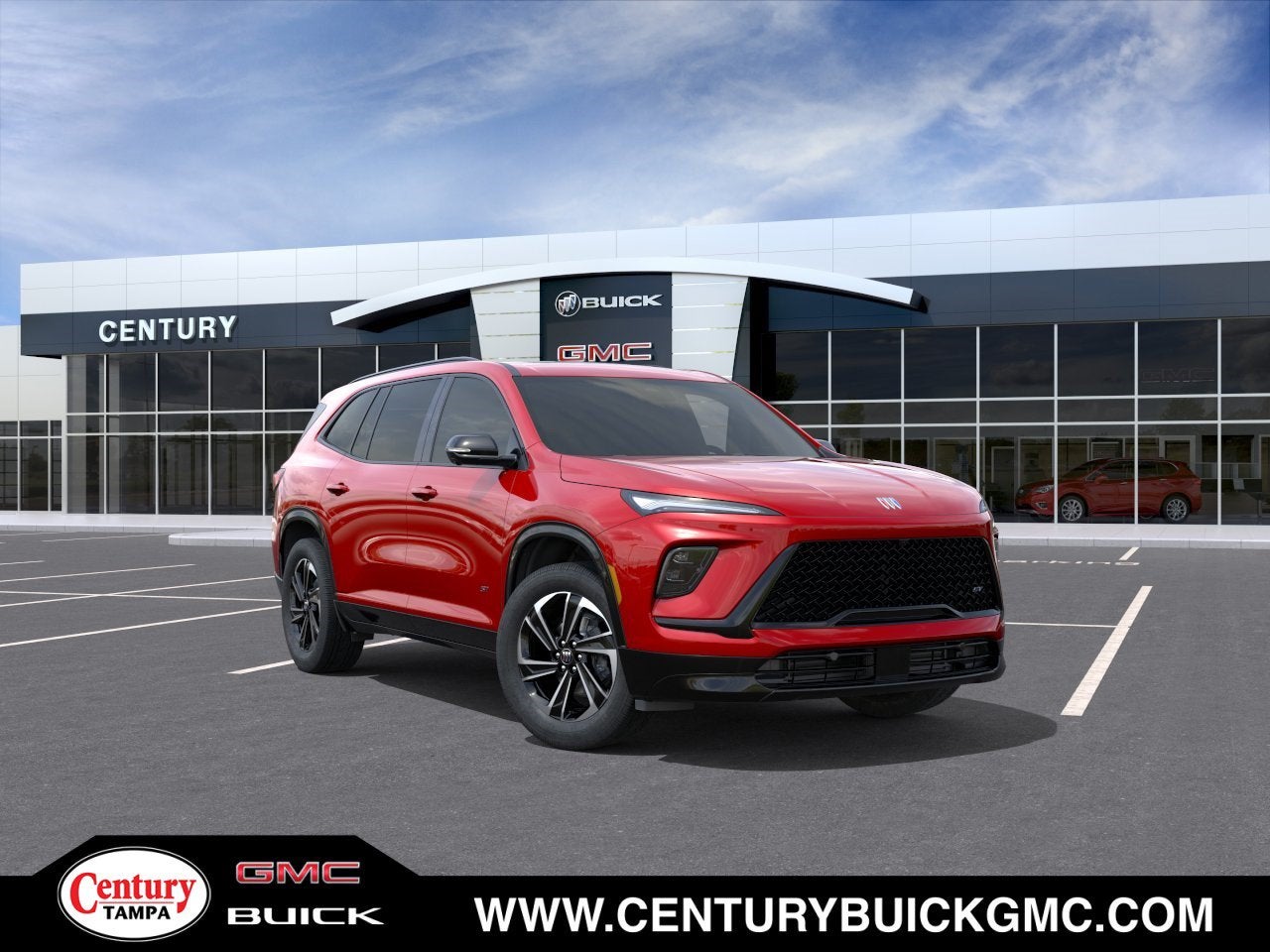 Cherry Red Tintcoat 2026 Buick Enclave SUV / Crossover Front-Wheel Drive Automatic